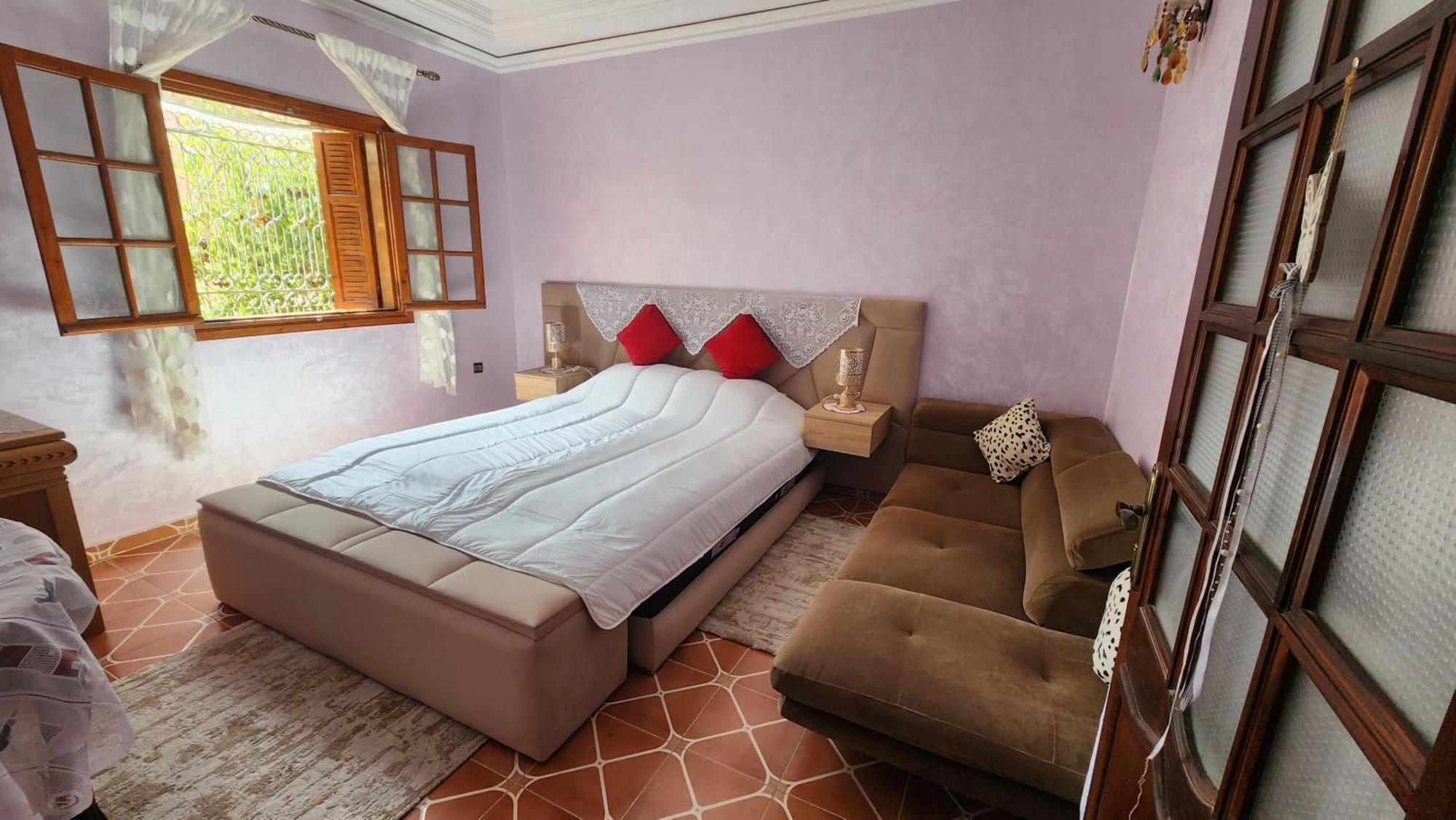 Appartement Riad 5Min A Pied De L'Aeroport Marrakesh Exterior photo